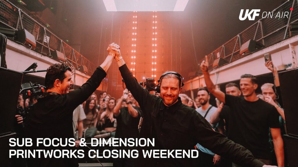 Sub Focus & Dimension DJing Printworks closing weekend